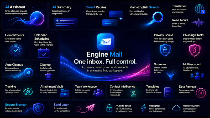 Engine Mail screenshot 2