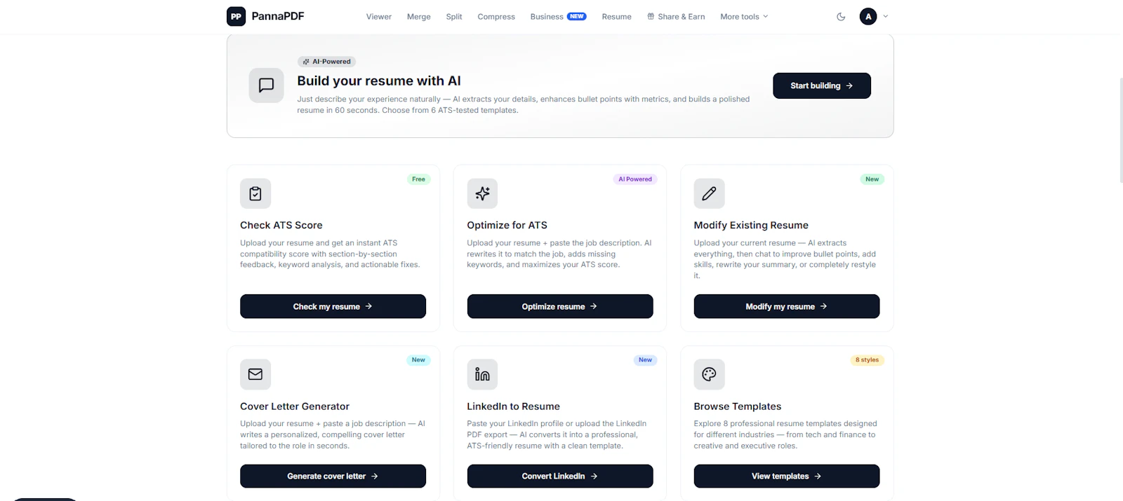 PannaPDF screenshot 1