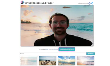 Virtual Background Finder gallery image