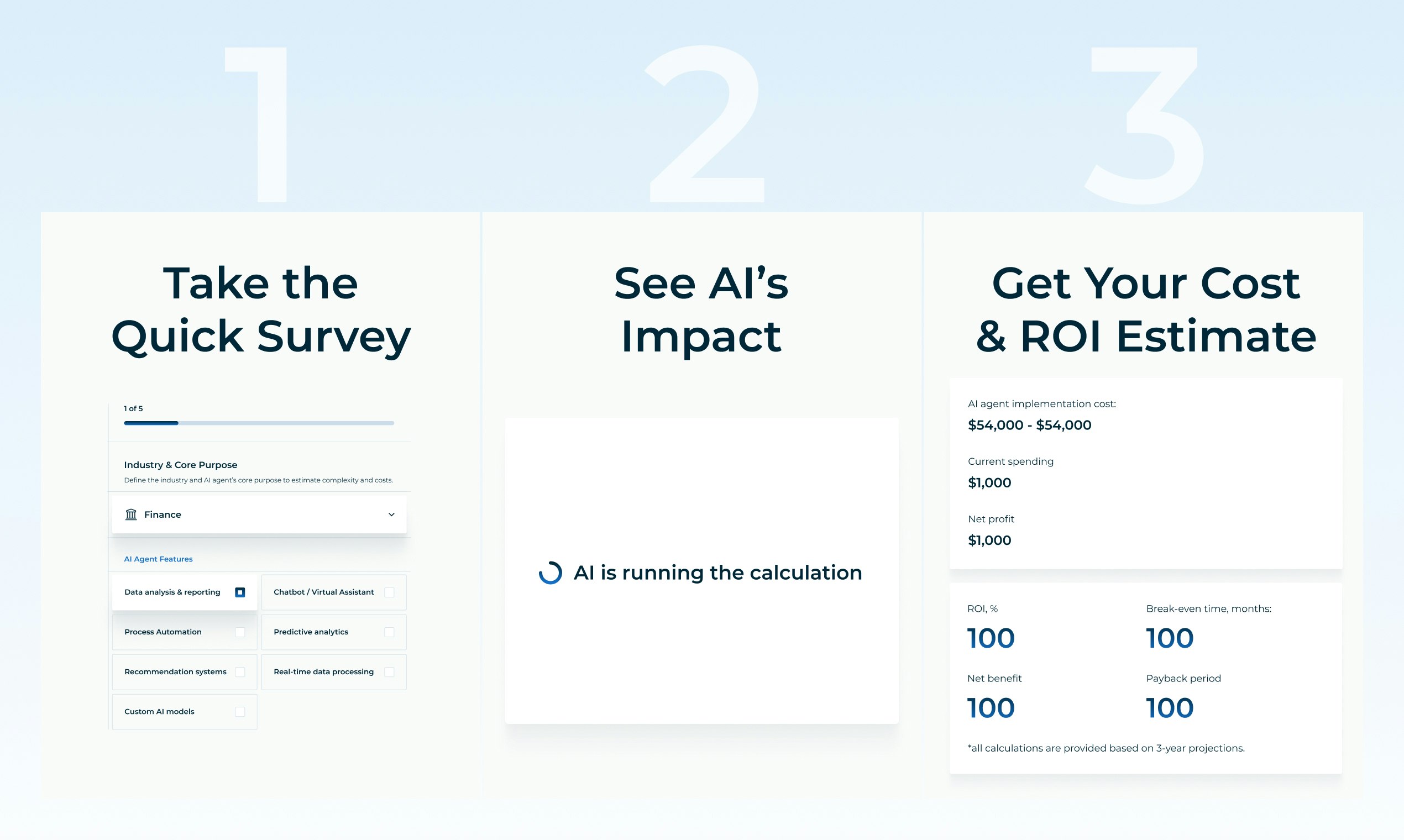 AI Agent Cost and ROI Calculator media 3