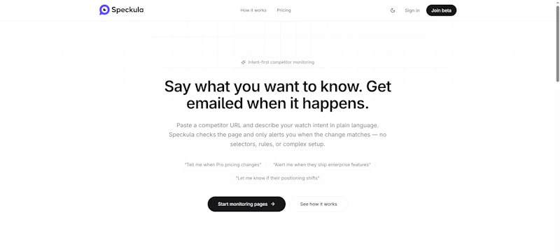 Speckula screenshot 1
