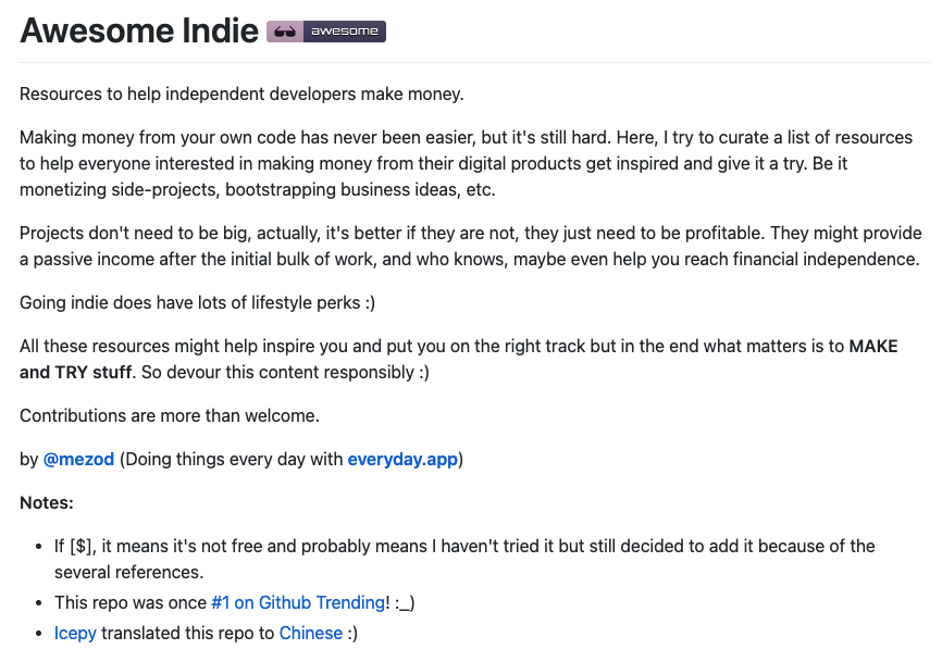 Awesome Indie gallery image
