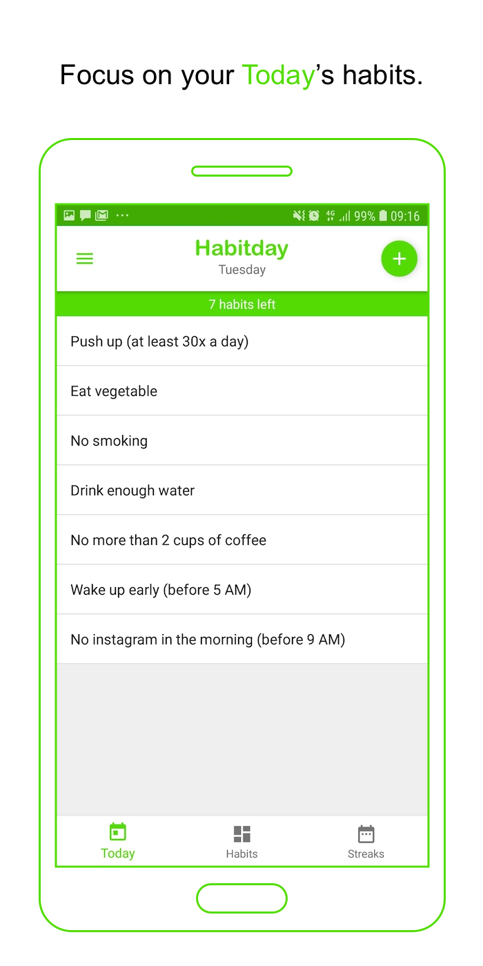 Habitday for Android gallery image