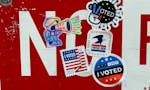 Free "I voted" stickers image
