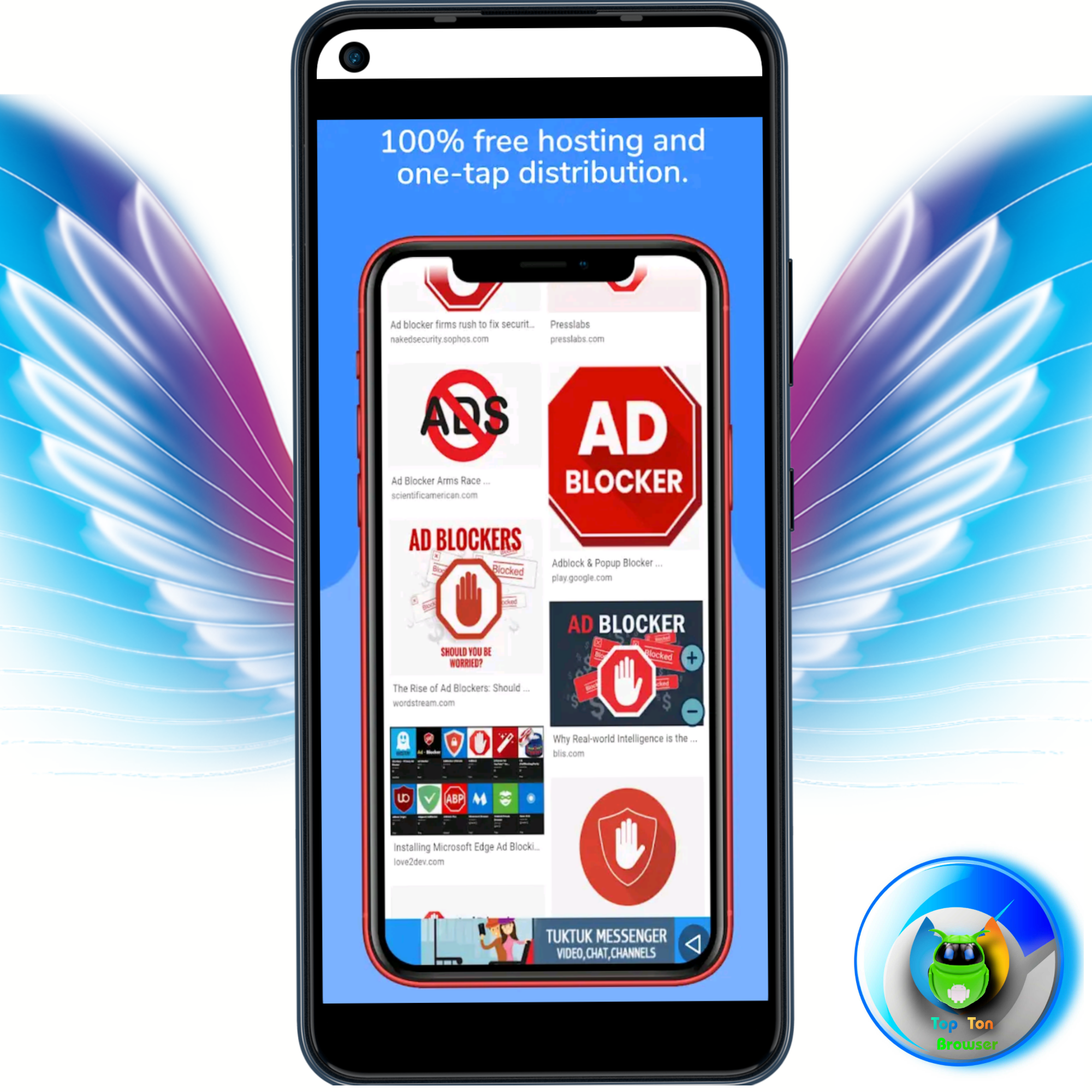 Free and Fast browser: TopTon gallery image