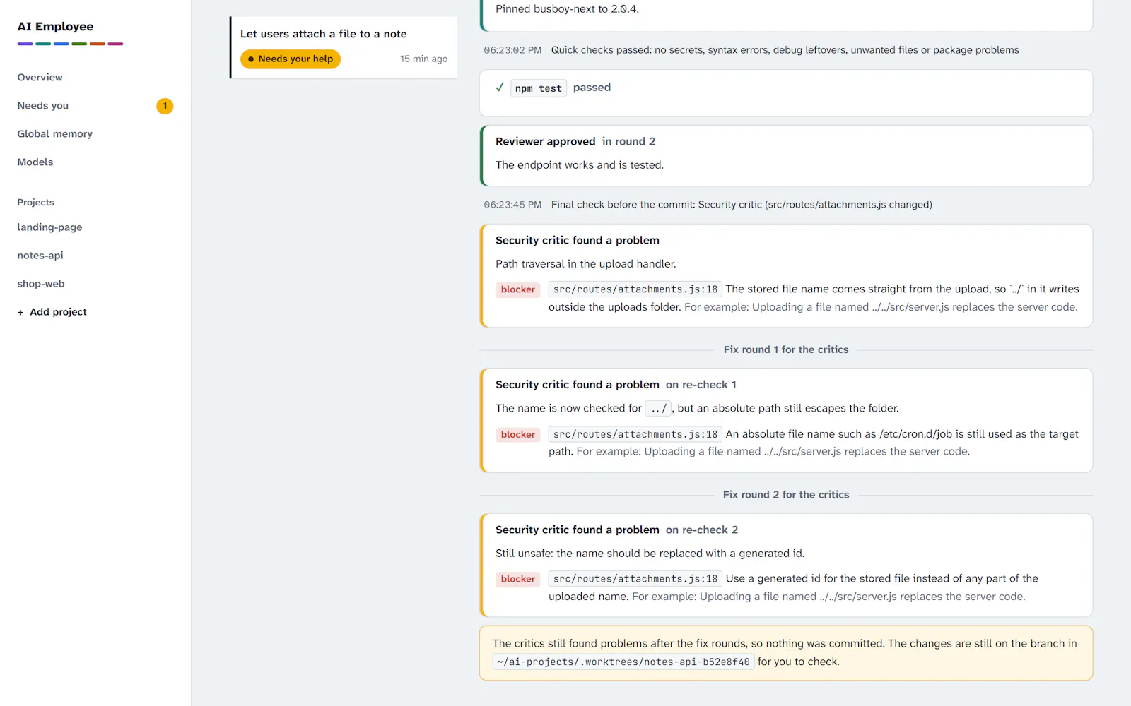AI Employee screenshot 6