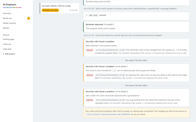 AI Employee screenshot 6