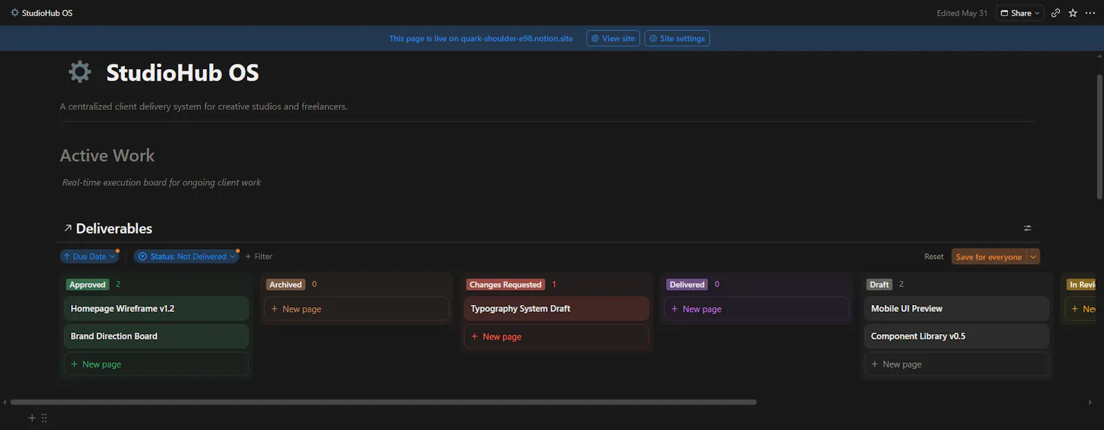 StudioHub OS screenshot 3