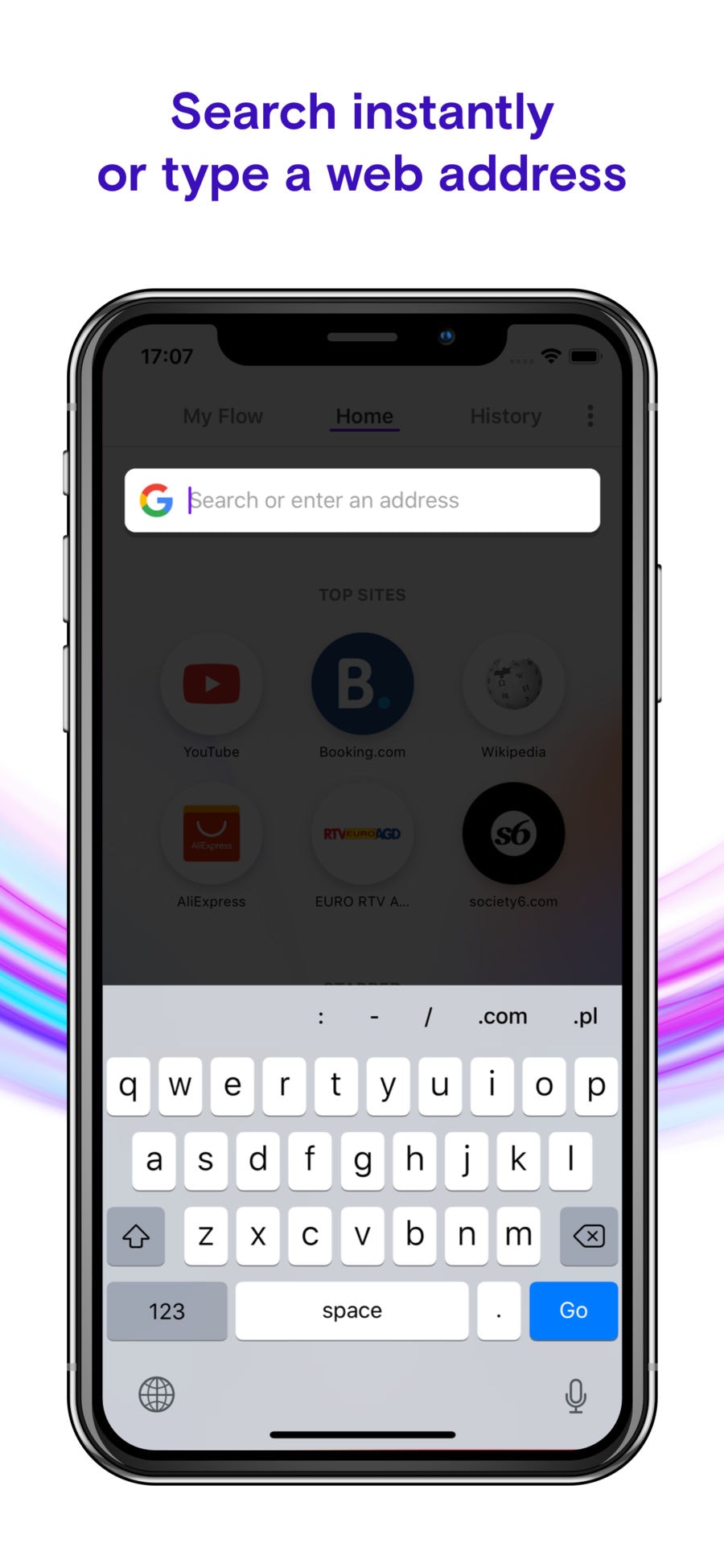 Opera Touch for iOS Image