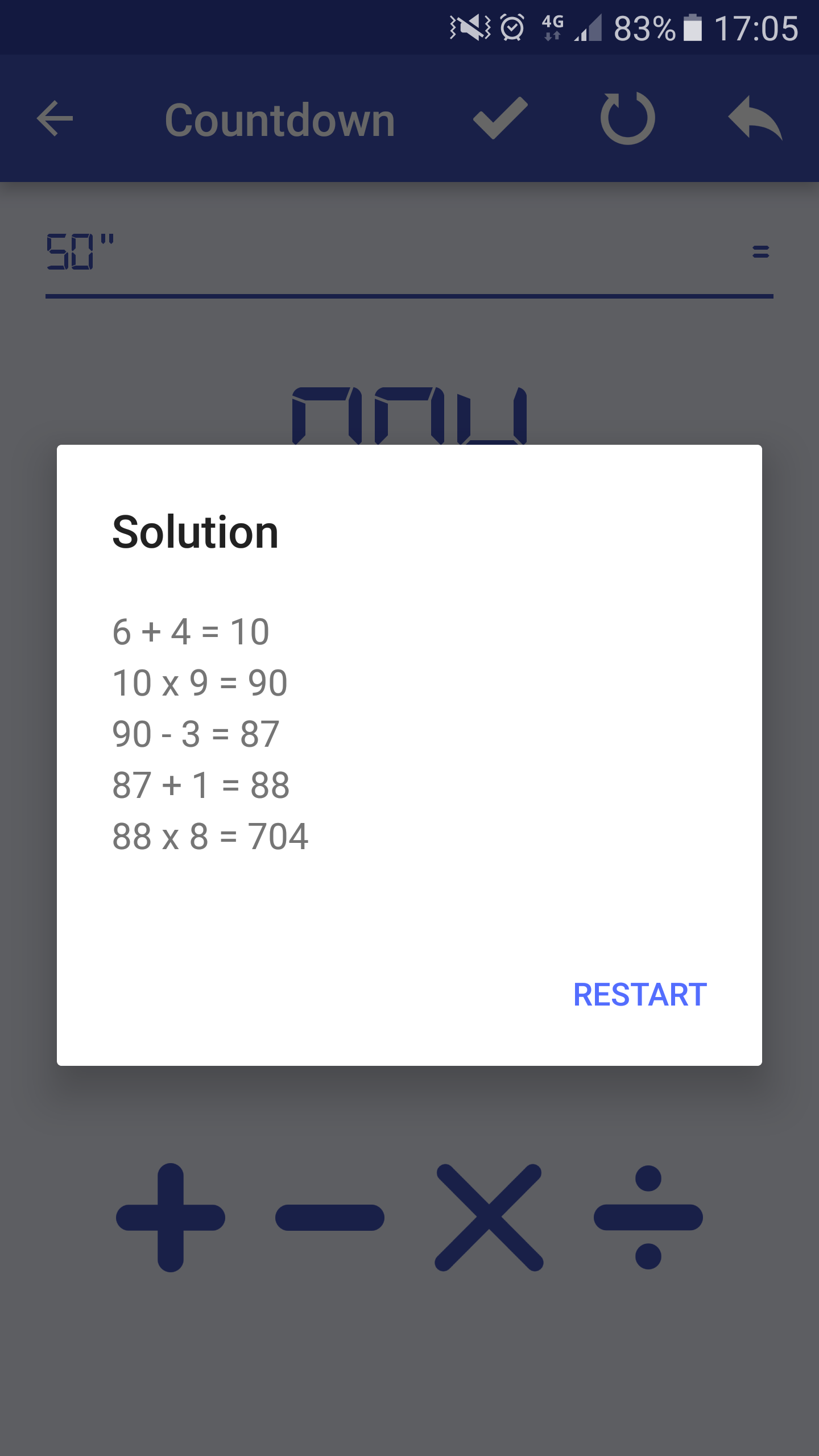 Countdown Math Game gallery image