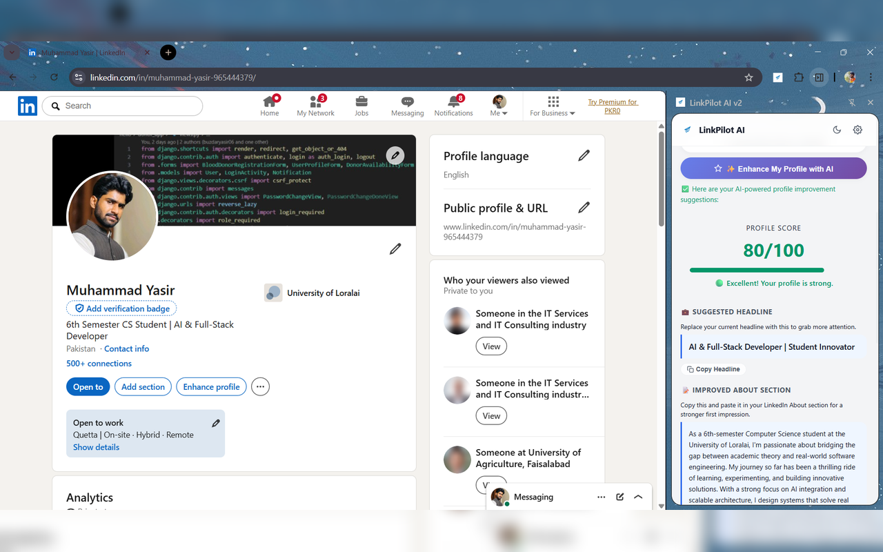 LinkPilot AI Pro gallery image
