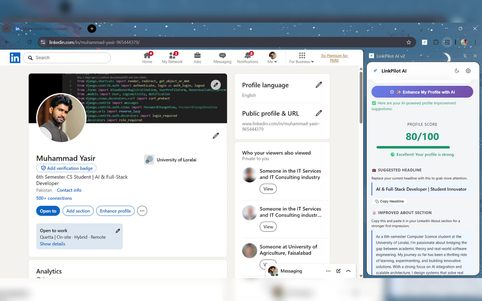 LinkPilot AI Pro screenshot 4