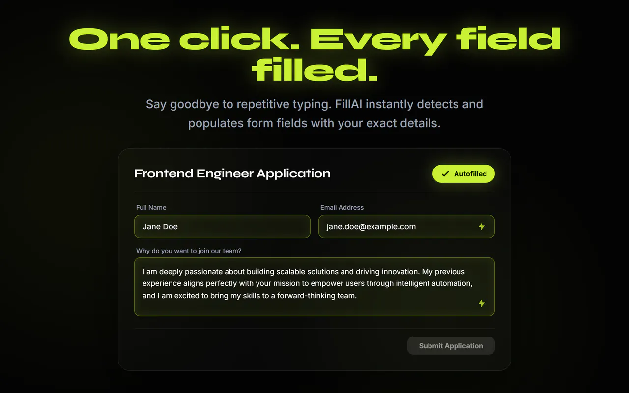 Fill AI 截图 2