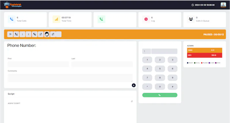 Progressive Dialer screenshot 8