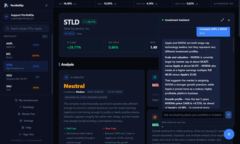PortfoliQa screenshot 7