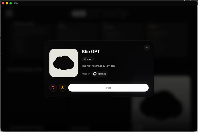 Klie screenshot 2
