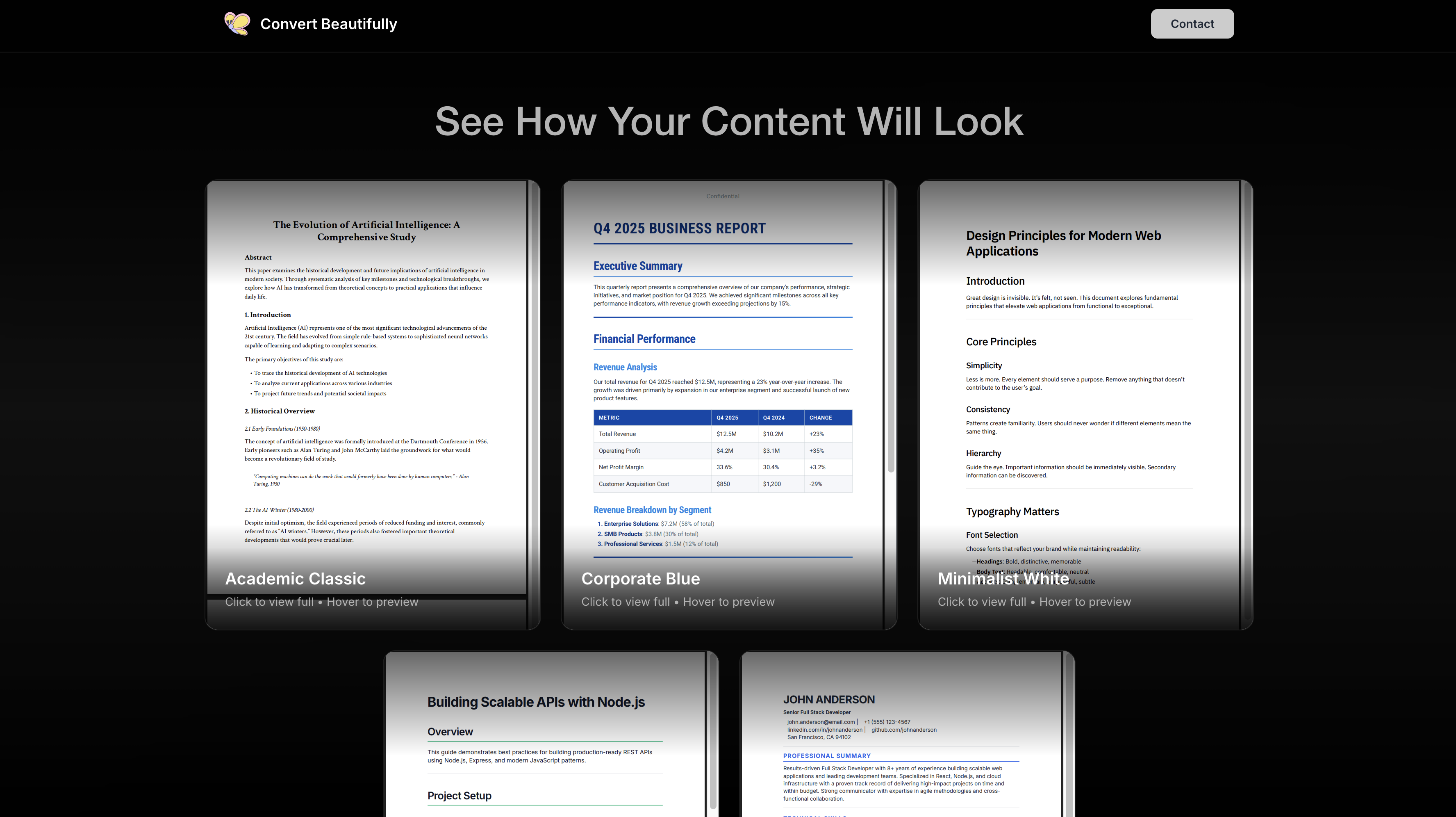 Convert Beautifully gallery image