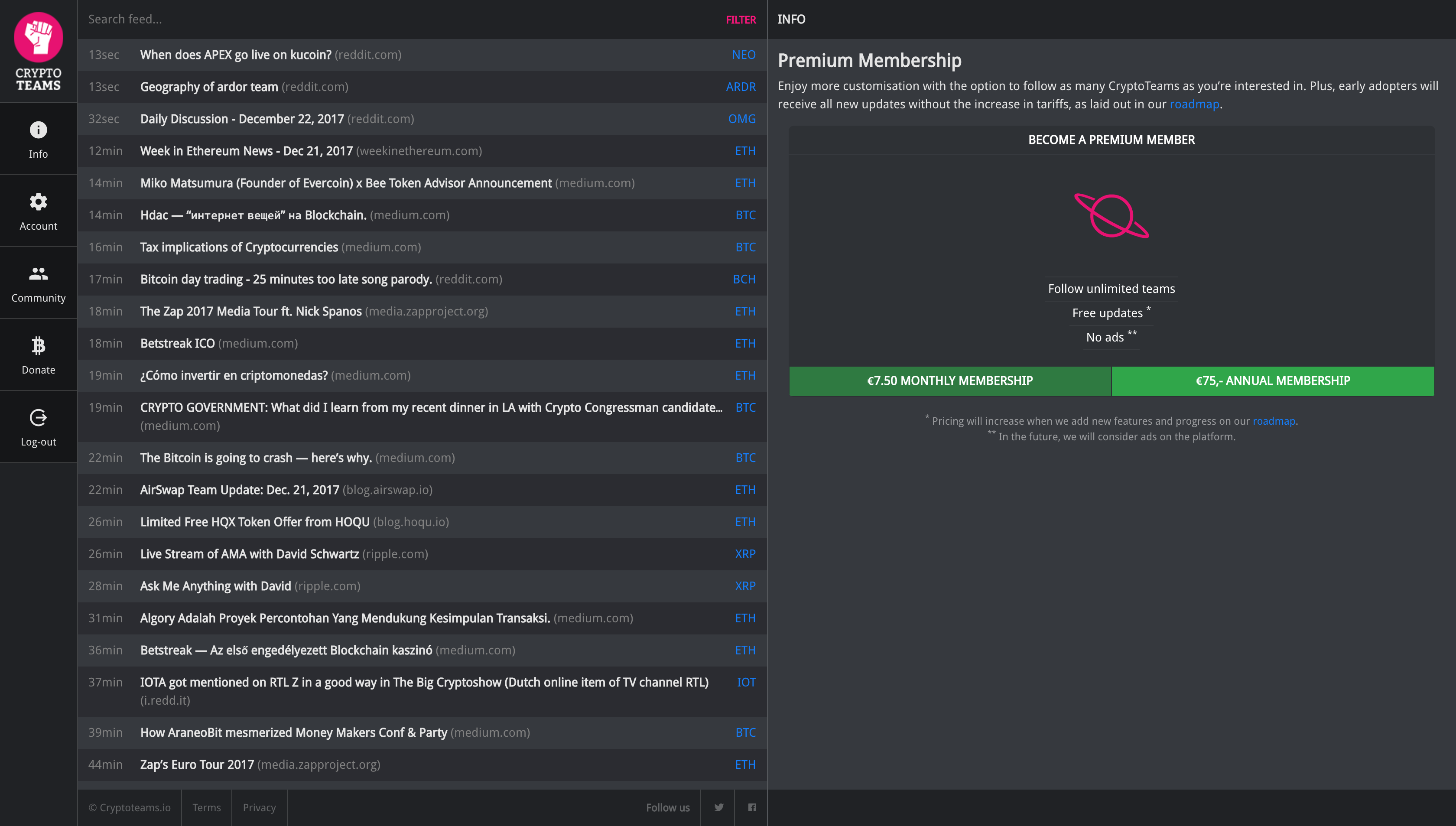 CryptoTeams gallery image