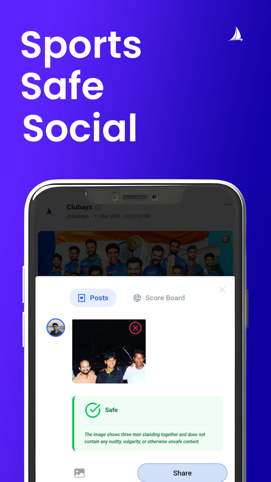 Média Application Android Clubays - Clubays: connexion des athlètes 2