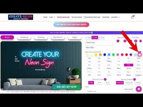 Create Your Own Custom Neon | CreateNeon gallery image