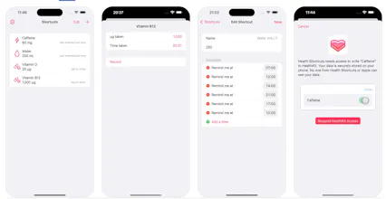 Health Shortcuts gallery image