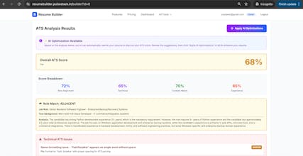 AI Resume Builder - Beat ATS gallery image