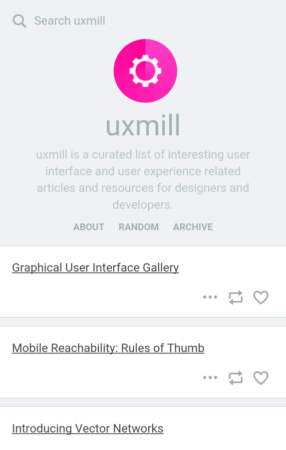 uxmill for Android