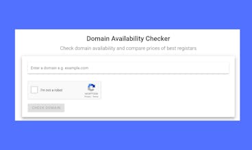 Domain Availability Checker gallery image