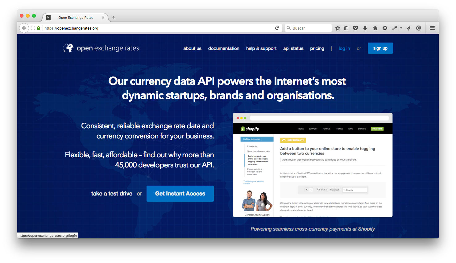 Open Exchange Rates gallery image