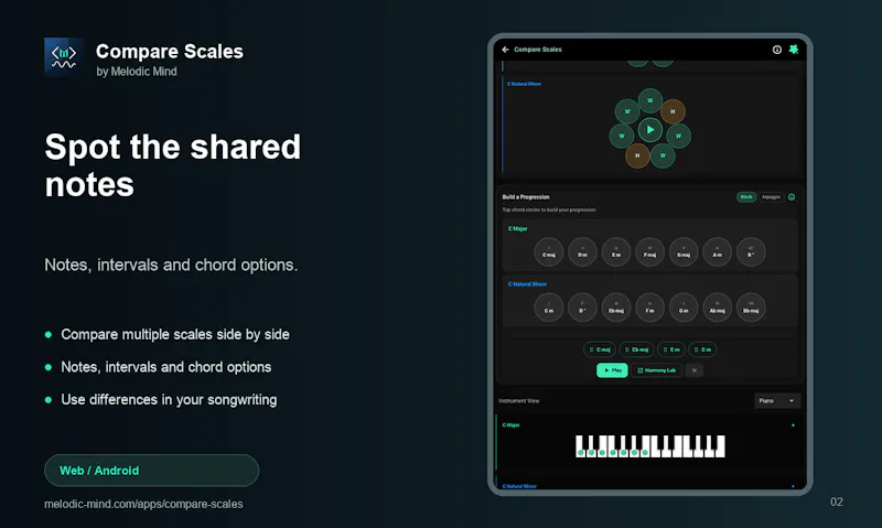 Compare Scales screenshot 2
