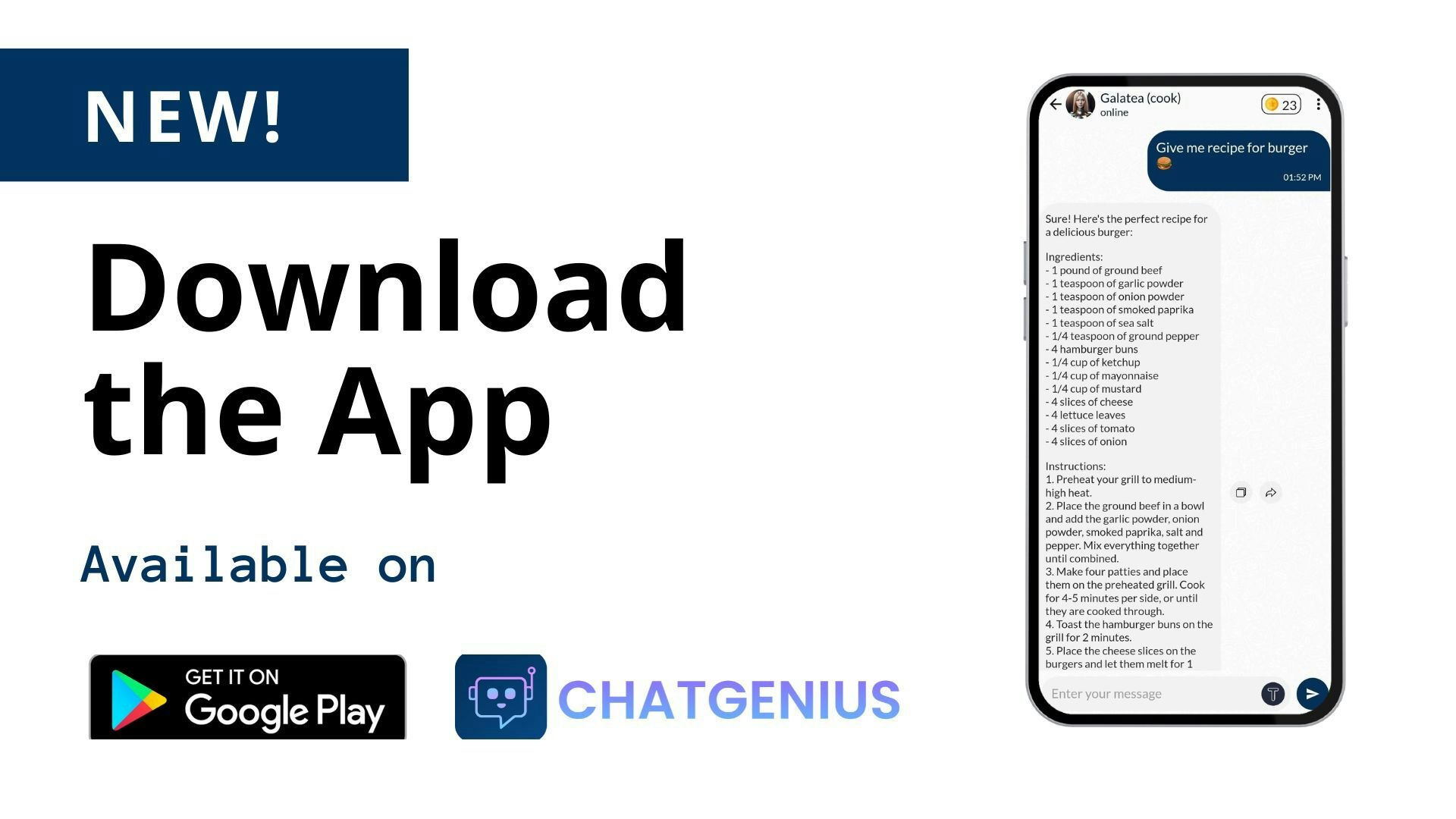 Média Chatgenius - Discuter avec génie |Obtenir une assistance personnelle IA 3