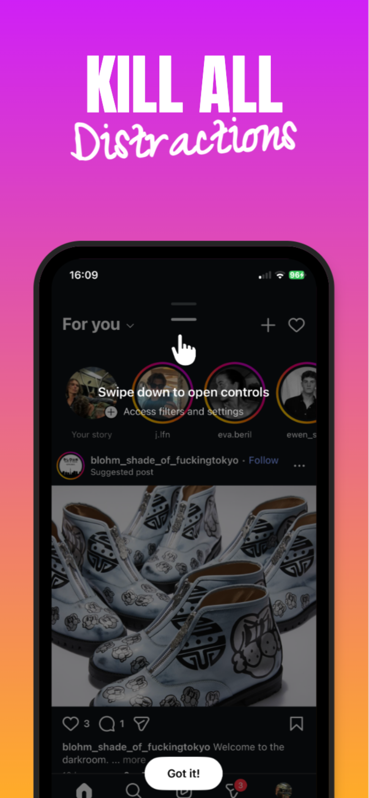 Less Is More - Block Reels - Screenshot 3 showing product features and functionality