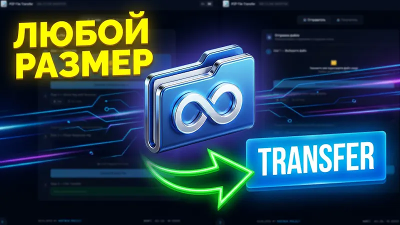 P2P File Transfer screenshot 1 (video preview)