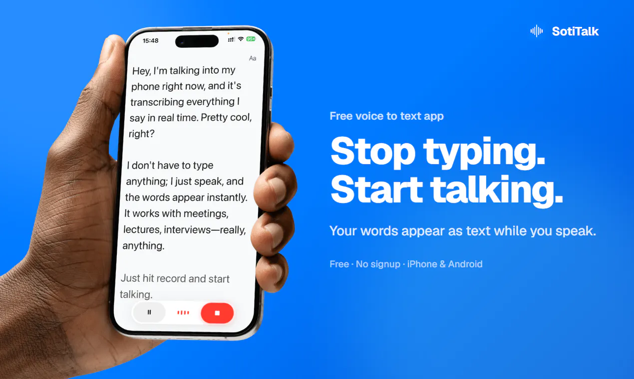SotiTalk: Voice to Text gallery image