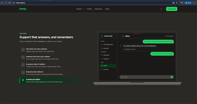 Breqo screenshot 2