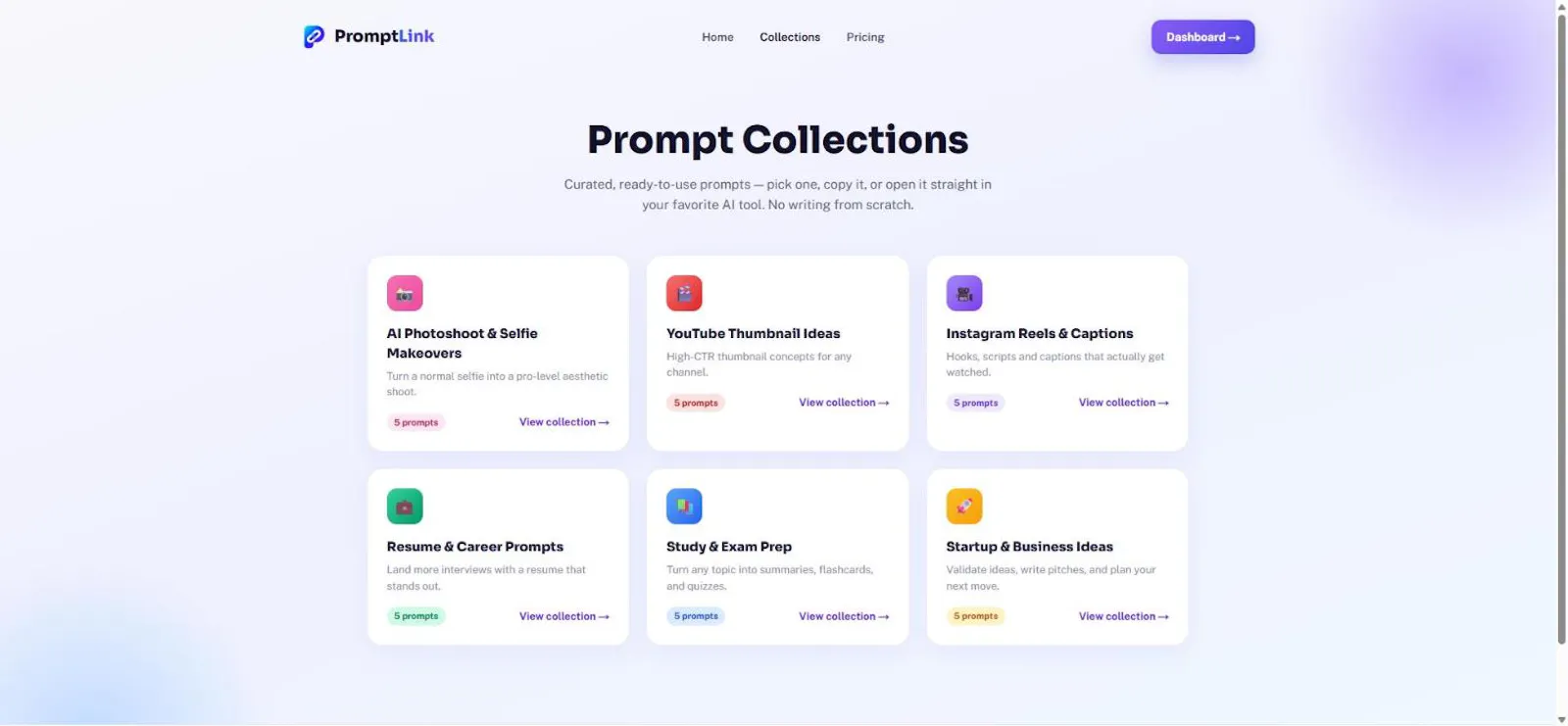 PromptLink screenshot 2