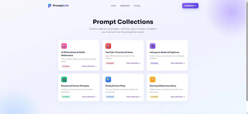 PromptLink screenshot 2