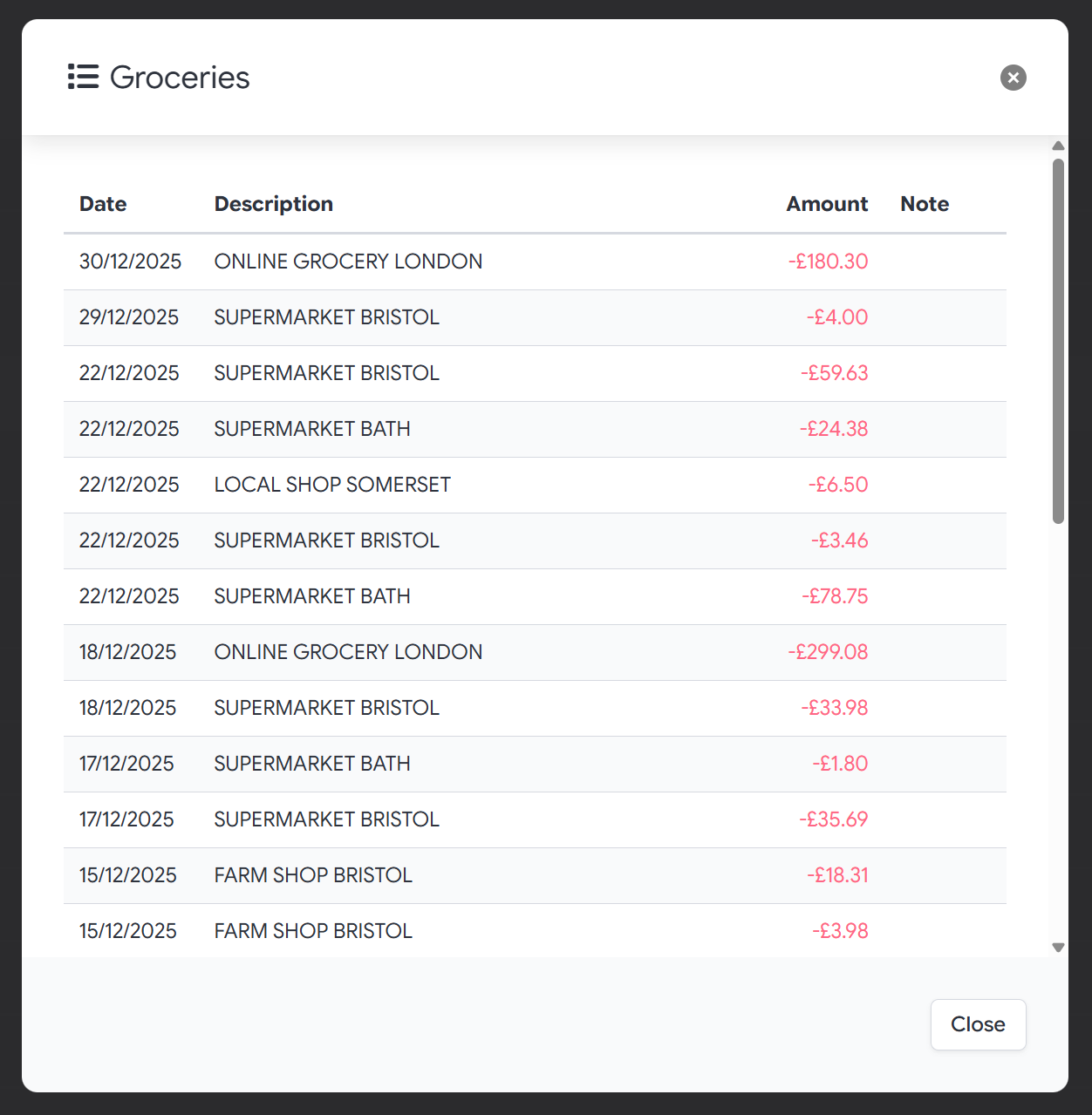 NumeroMoney - Screenshot 3 showing product features and functionality