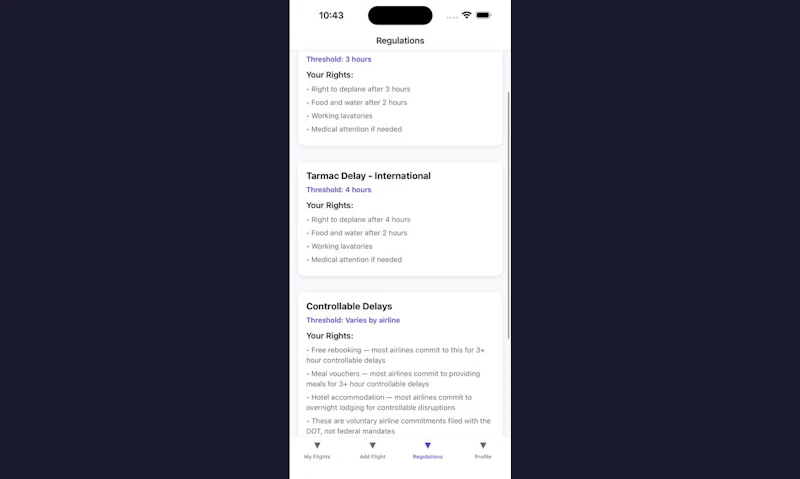 Flight Rights screenshot 4