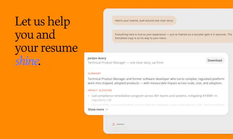 Resume Support by Blomma screenshot 4
