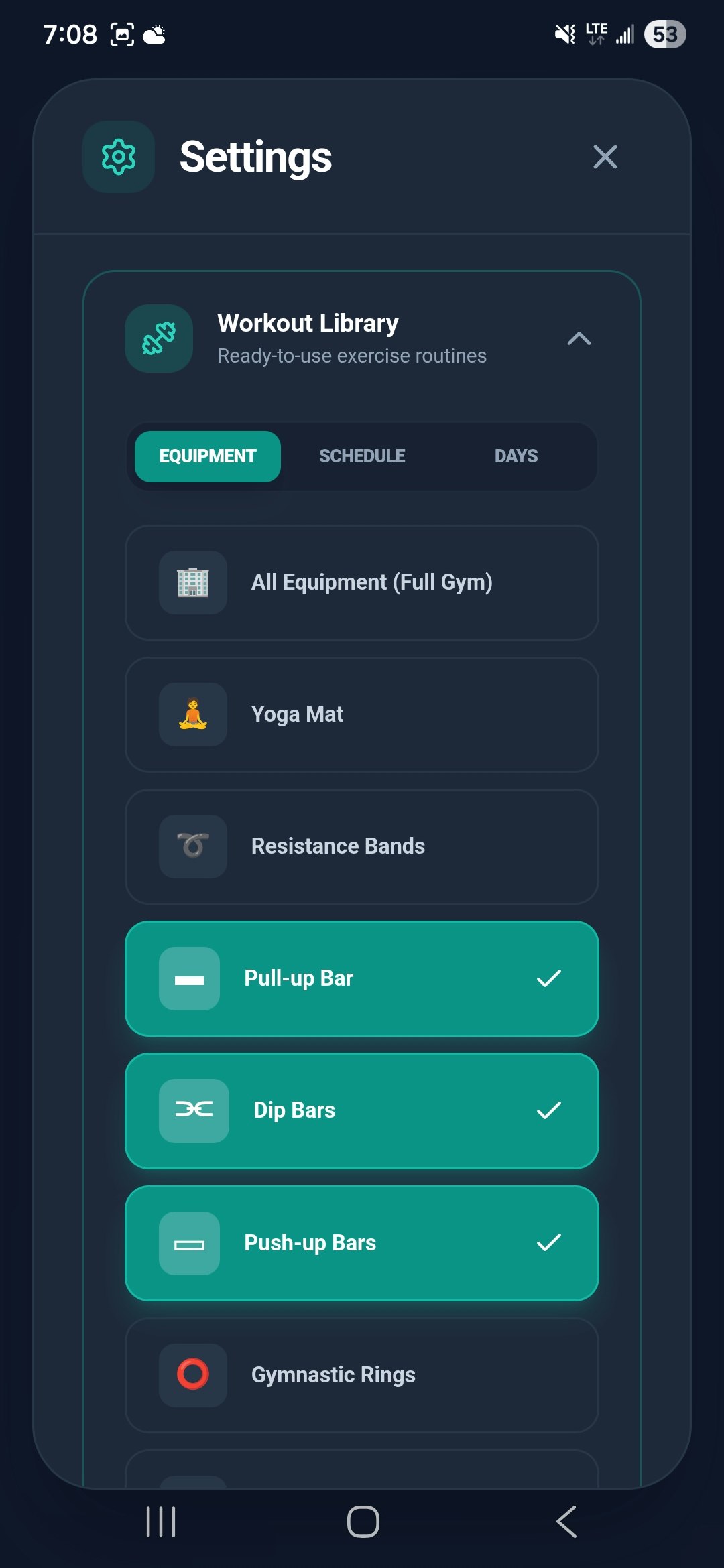 Calisthenics AI gallery image