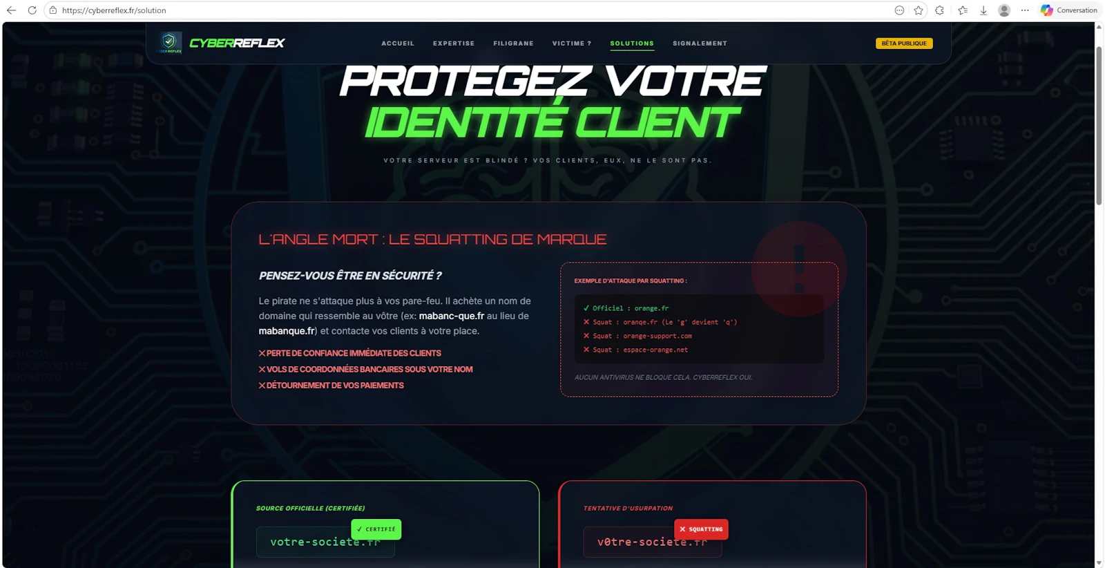 CyberReflex screenshot 1