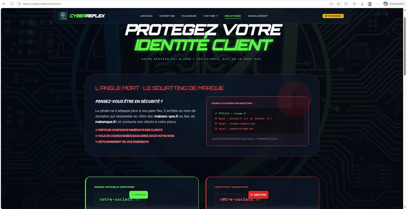 CyberReflex screenshot 1
