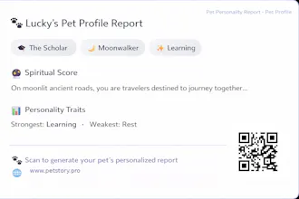 Petstory-Pet Personality Report gallery image