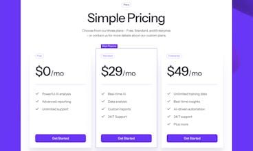 Embrace – AI SaaS landing page template gallery image