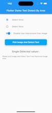 Flutter text detect area gallery image