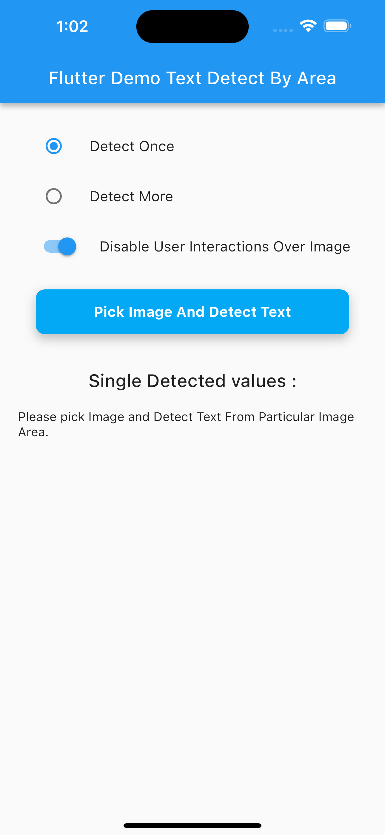 Media Kawasan mengesan teks berkibar - Mengesan, berkibar, android, iOS, teks, pelbagai teks 1