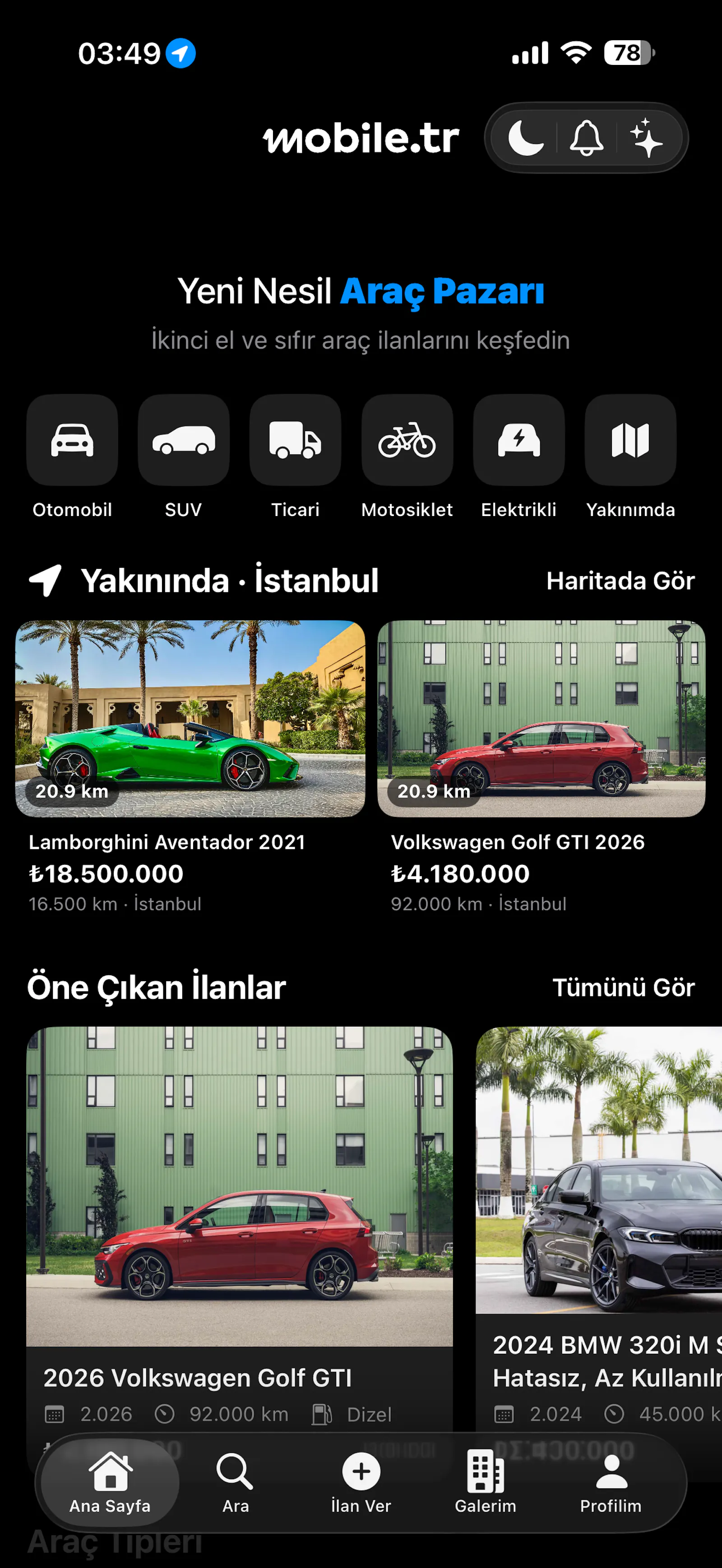 mobile.tr screenshot 1
