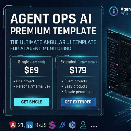 AgentOps - AI Angular Template logo