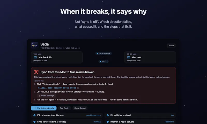 Sada screenshot 3